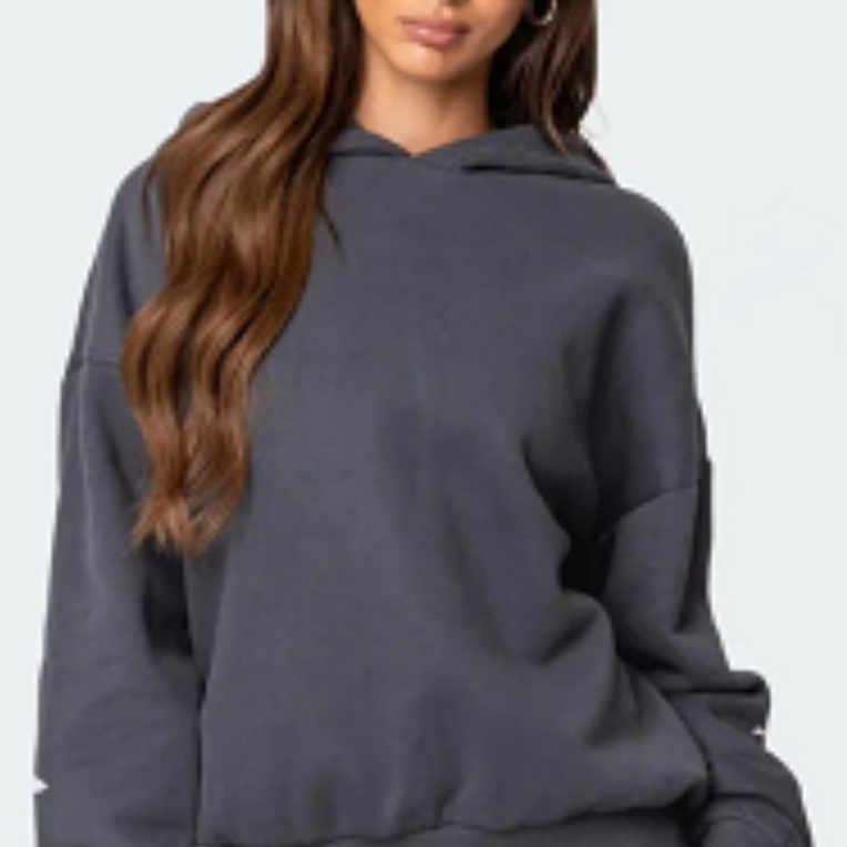 WW | Fleece Hoodie Casual Sports Two-piece Set