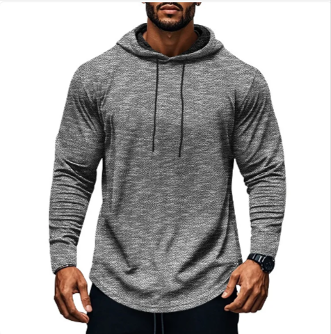 WW | Men's Plus-Size Hooded Sweater.