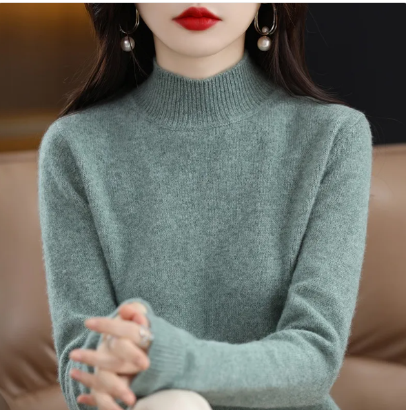 WW | Autumn/Winter Half-High Collar Sweater