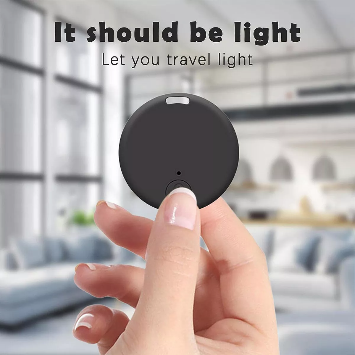 Compact Bluetooth GPS Tracker for Pets & Kids