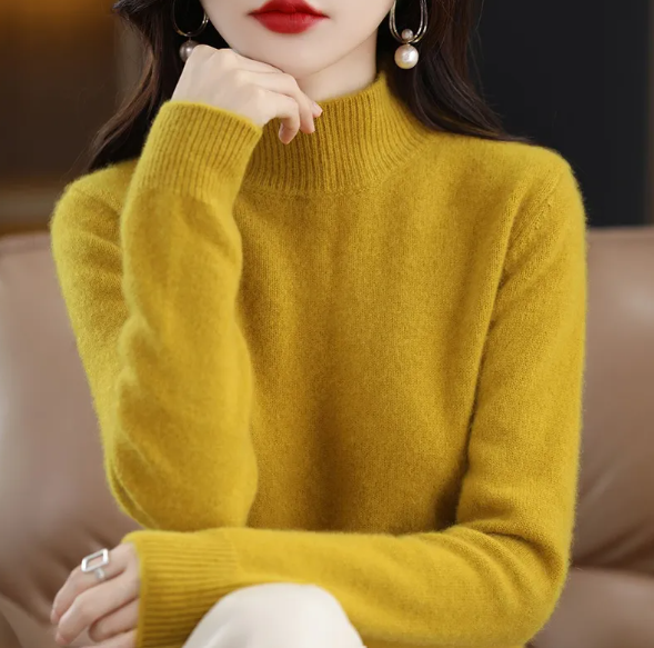 WW | Autumn/Winter Half-High Collar Sweater