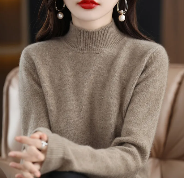 WW | Autumn/Winter Half-High Collar Sweater