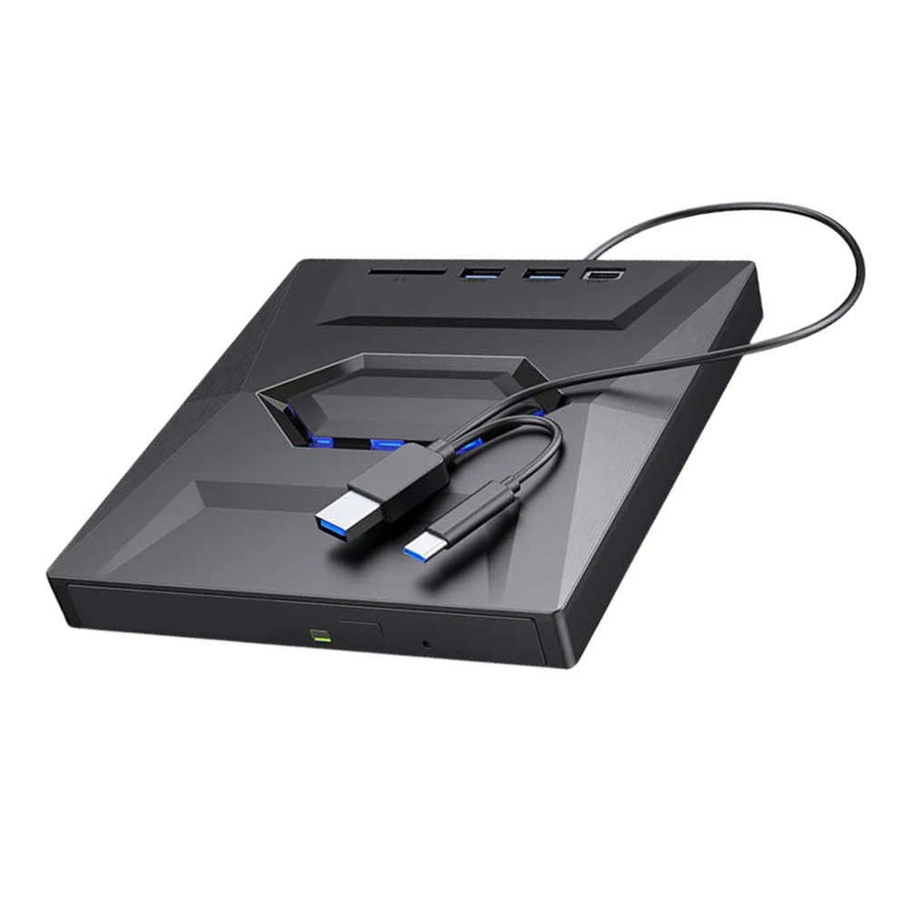 USB 3.0 External CD DVD Burner and Reader for PC Laptop