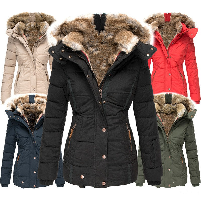 WW | Winter Puffer Jacket with Faux Fur
