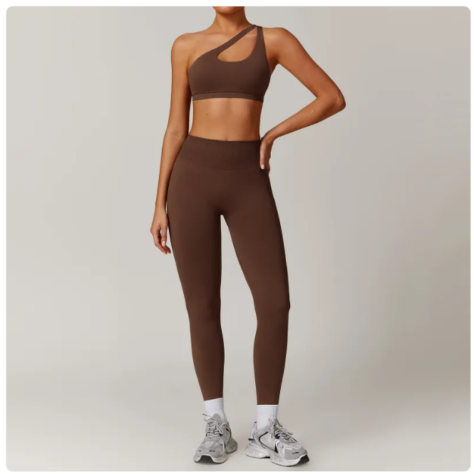 WW | Seamless Backless Yoga Set – 2-Piece Bra & Leggings