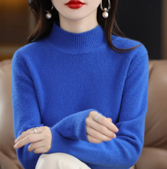 WW | Autumn/Winter Half-High Collar Sweater
