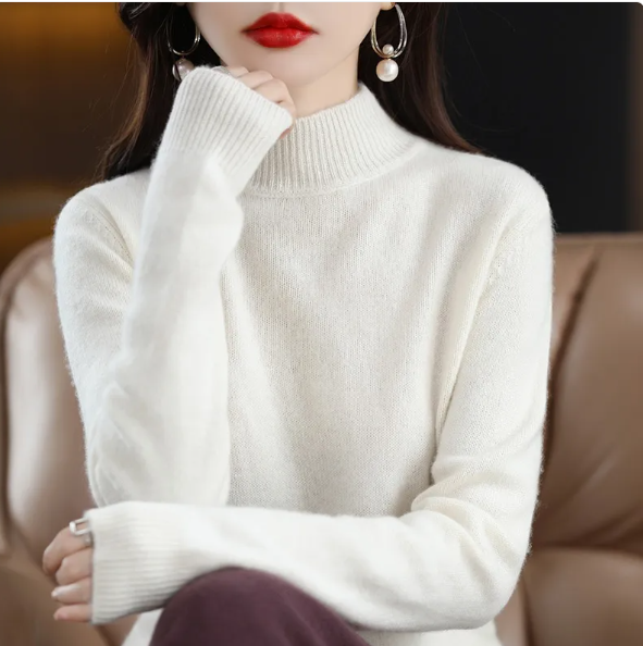 WW | Autumn/Winter Half-High Collar Sweater