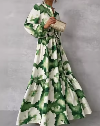 WW | Stylish Women's Long Sleeve Dress