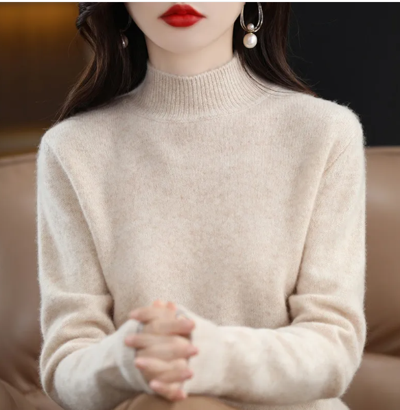 WW | Autumn/Winter Half-High Collar Sweater