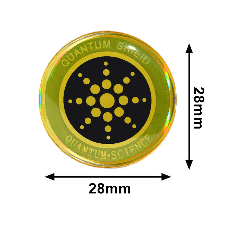 5G EMF Quantum Shield Stickers - 12 Pack for Electronics