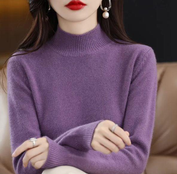 WW | Autumn/Winter Half-High Collar Sweater