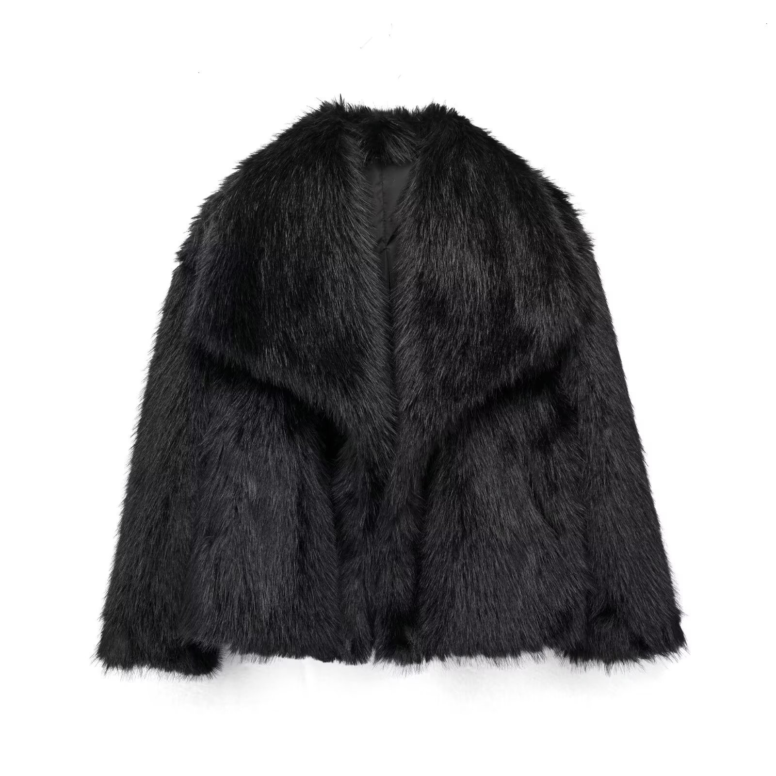 WW | Women's Faux Fox Fur Coat
