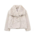 WW | Women's Faux Fox Fur Coat