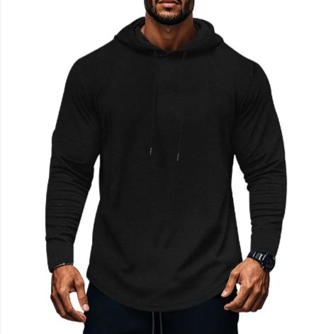 WW | Men's Plus-Size Hooded Sweater.