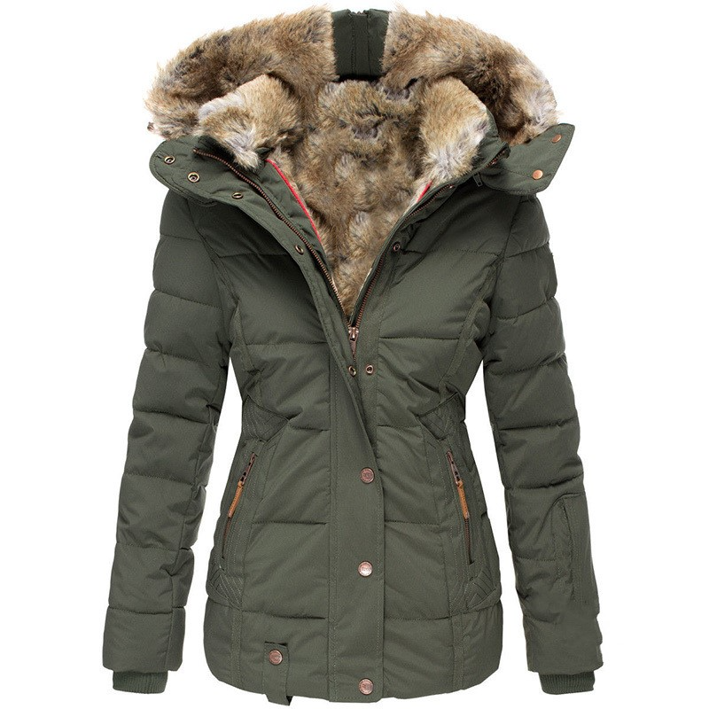 WW | Winter Puffer Jacket with Faux Fur