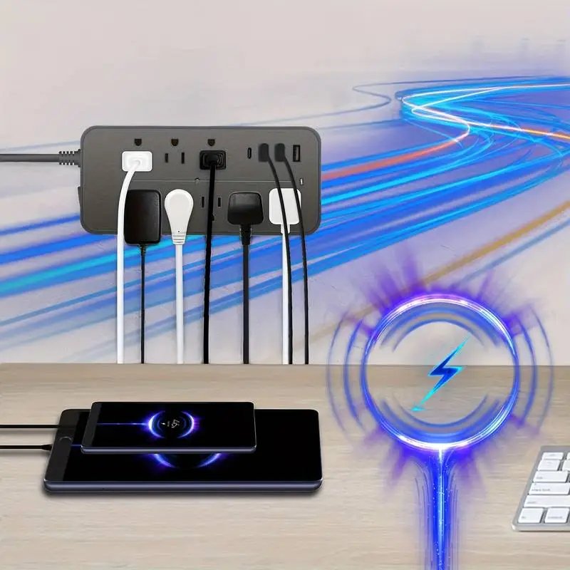 Ultimate Charge Power Strip - 8 AC & 4 USB Ports
