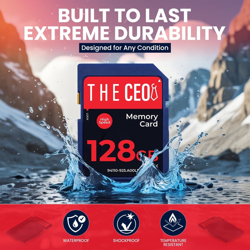 UltraSpeed 128GB SD Card - Class 10 UHS-I