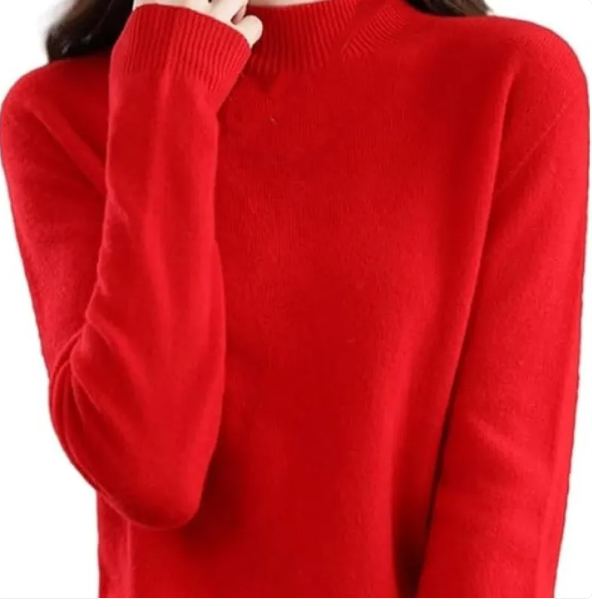 WW | Autumn/Winter Half-High Collar Sweater