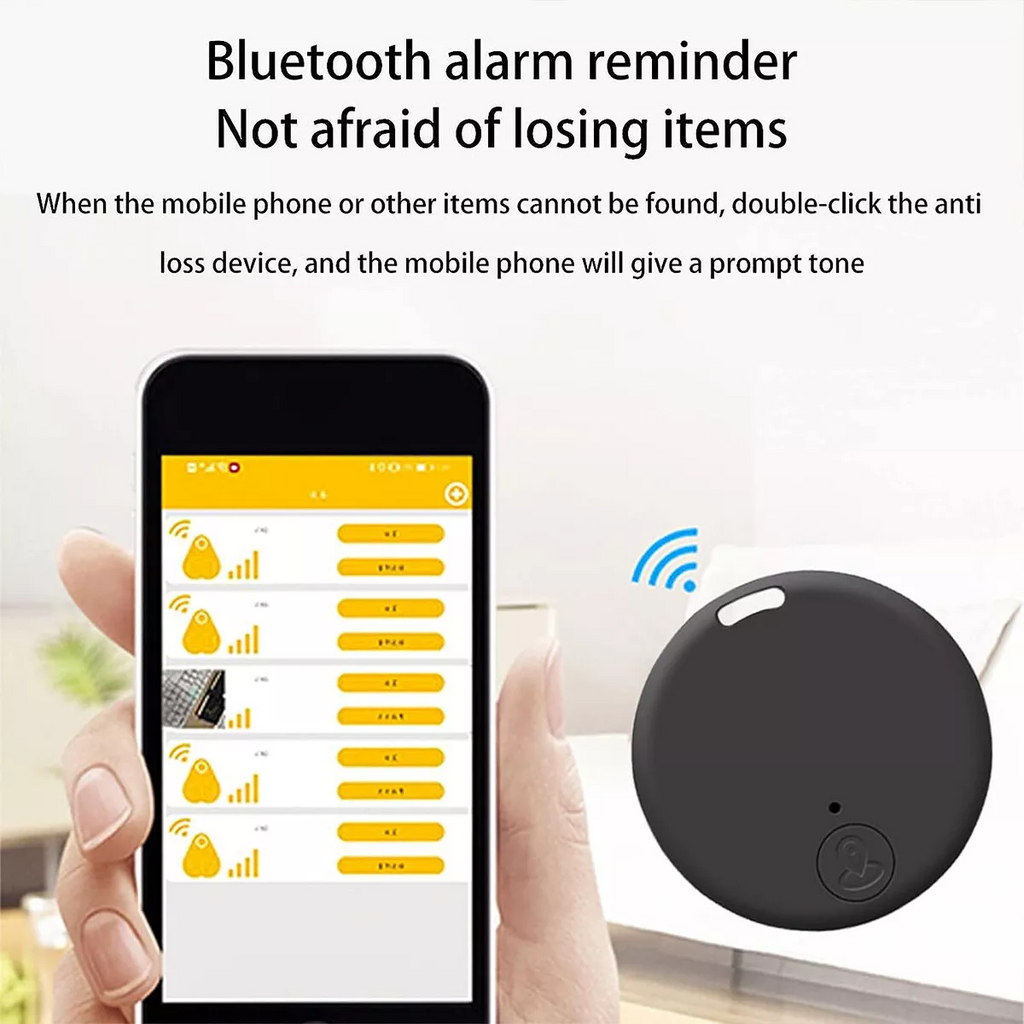 Compact Bluetooth GPS Tracker for Pets & Kids