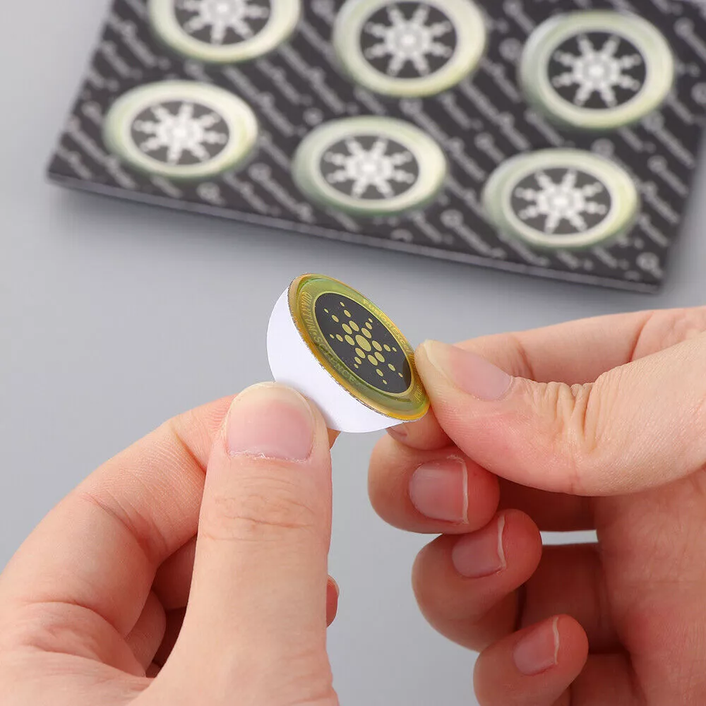 5G EMF Quantum Shield Stickers - 12 Pack for Electronics