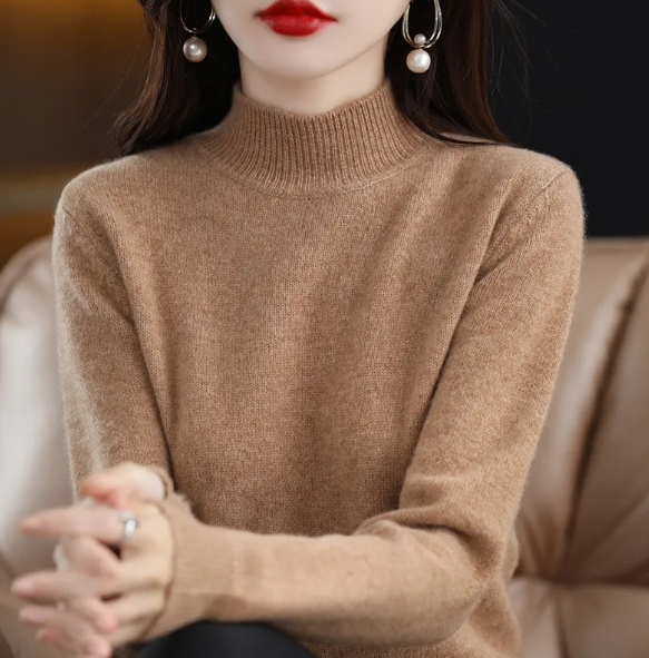 WW | Autumn/Winter Half-High Collar Sweater