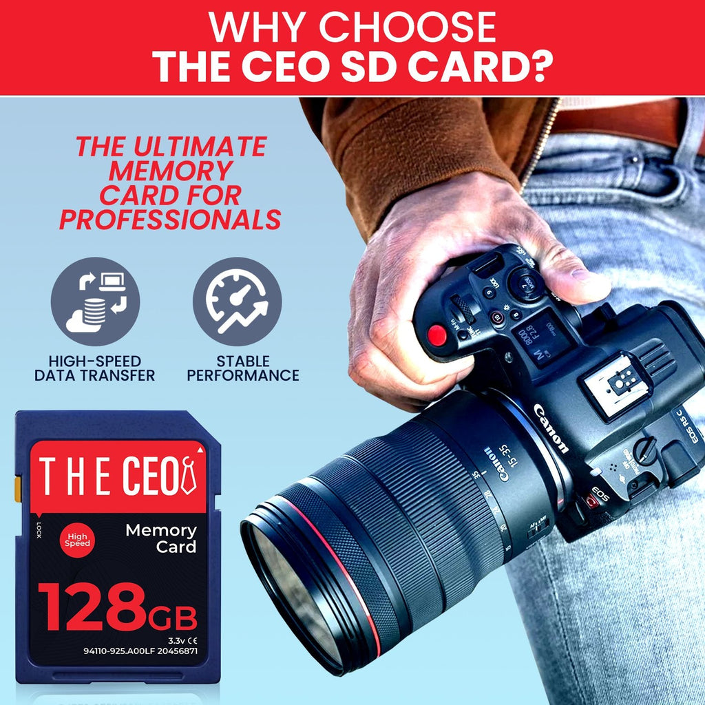 UltraSpeed 128GB SD Card - Class 10 UHS-I